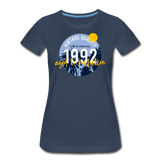 1992 Frauen Premium T-Shirt - Navy