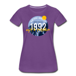 1992 Frauen Premium T-Shirt - Lila