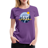 1992 Frauen Premium T-Shirt - Lila