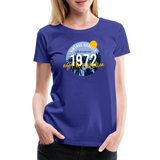 1972 Frauen Premium T-Shirt - Königsblau