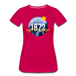 1972 Frauen Premium T-Shirt - dunkles Pink