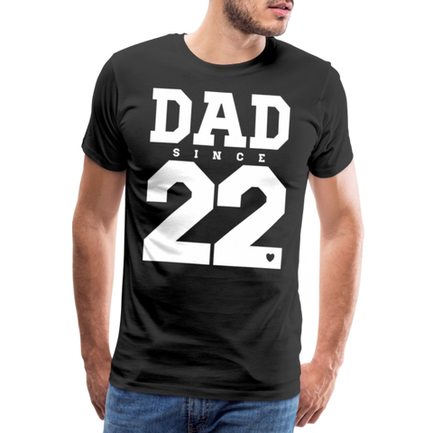 Dad Männer Premium T-Shirt - Schwarz