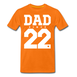 Dad Männer Premium T-Shirt - Orange