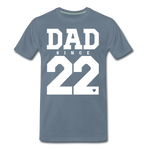 Dad Männer Premium T-Shirt - Blaugrau