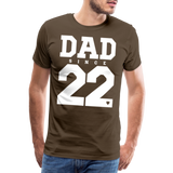 Dad Männer Premium T-Shirt - Edelbraun