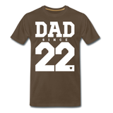 Dad Männer Premium T-Shirt - Edelbraun