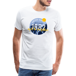 1982 Männer Premium T-Shirt - Weiß