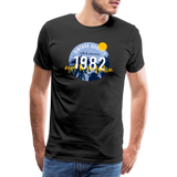 1982 Männer Premium T-Shirt - Schwarz