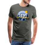 1982 Männer Premium T-Shirt - Asphalt