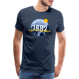 1982 Männer Premium T-Shirt - Navy