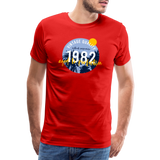 1982 Männer Premium T-Shirt - Rot