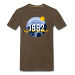 1962 Männer Premium T-Shirt - Edelbraun