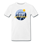 2002 Männer Premium T-Shirt - Weiß