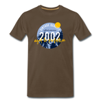 2002 Männer Premium T-Shirt - Edelbraun