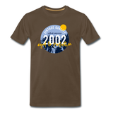 2002 Männer Premium T-Shirt - Edelbraun