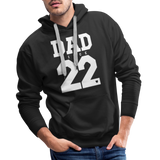 Dad Men’s Premium Hoodie - Schwarz