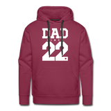Dad Men’s Premium Hoodie - Bordeaux