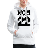 Mom Frauen Premium Hoodie - Weiß