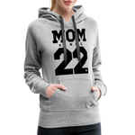Mom Frauen Premium Hoodie - Grau meliert