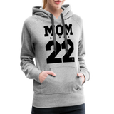 Mom Frauen Premium Hoodie - Grau meliert