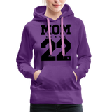 Mom Frauen Premium Hoodie - Purple