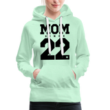 Mom Frauen Premium Hoodie - helles Mintgrün