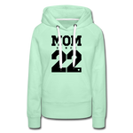 Mom Frauen Premium Hoodie - helles Mintgrün