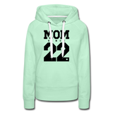 Mom Frauen Premium Hoodie - helles Mintgrün