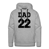 Dad Men’s Premium Hoodie - Grau meliert