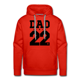 Dad Men’s Premium Hoodie - Rot