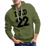 Dad Men’s Premium Hoodie - Olivgrün