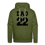 Dad Men’s Premium Hoodie - Olivgrün