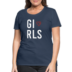 Braut Girls Frauen Premium T-Shirt - Navy