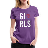 Braut Girls Frauen Premium T-Shirt - Lila