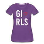 Braut Girls Frauen Premium T-Shirt - Lila