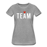 Braut Team Frauen Premium T-Shirt - Grau meliert