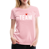 Braut Team Frauen Premium T-Shirt - Hellrosa