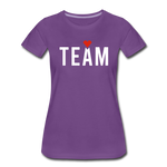 Braut Team Frauen Premium T-Shirt - Lila