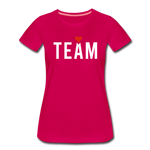 Braut Team Frauen Premium T-Shirt - dunkles Pink