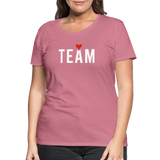 Braut Team Frauen Premium T-Shirt - Malve