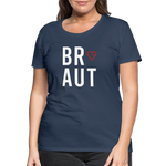 Braut Frauen Premium T-Shirt - Navy