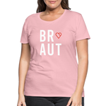 Braut Frauen Premium T-Shirt - Hellrosa