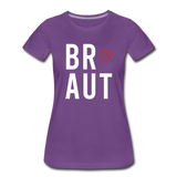 Braut Frauen Premium T-Shirt - Lila