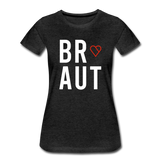 Braut Frauen Premium T-Shirt - Anthrazit