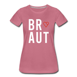 Braut Frauen Premium T-Shirt - Malve