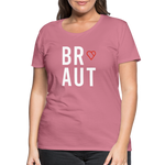 Braut Frauen Premium T-Shirt - Malve