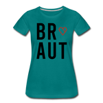 Braut Frauen Premium T-Shirt - Divablau