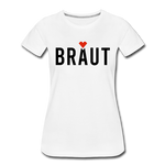 Braut Frauen Premium T-Shirt - Weiß