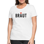 Braut Frauen Premium T-Shirt - Weiß