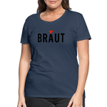 Braut Frauen Premium T-Shirt - Navy